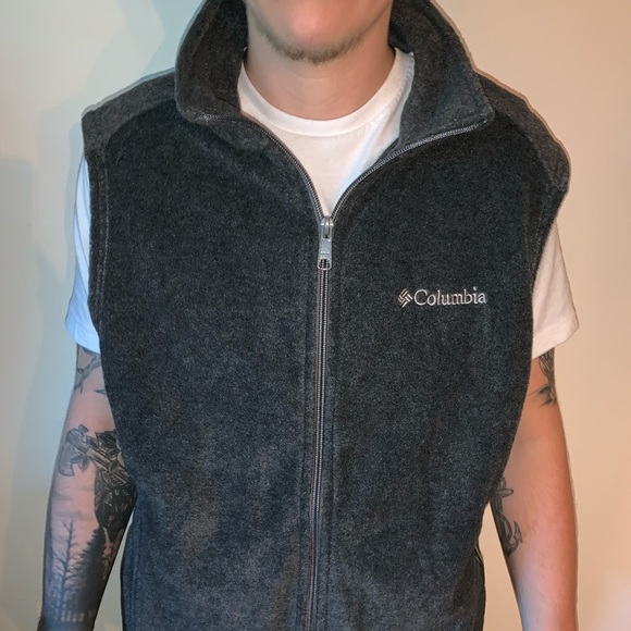 columbia mens vest jacket